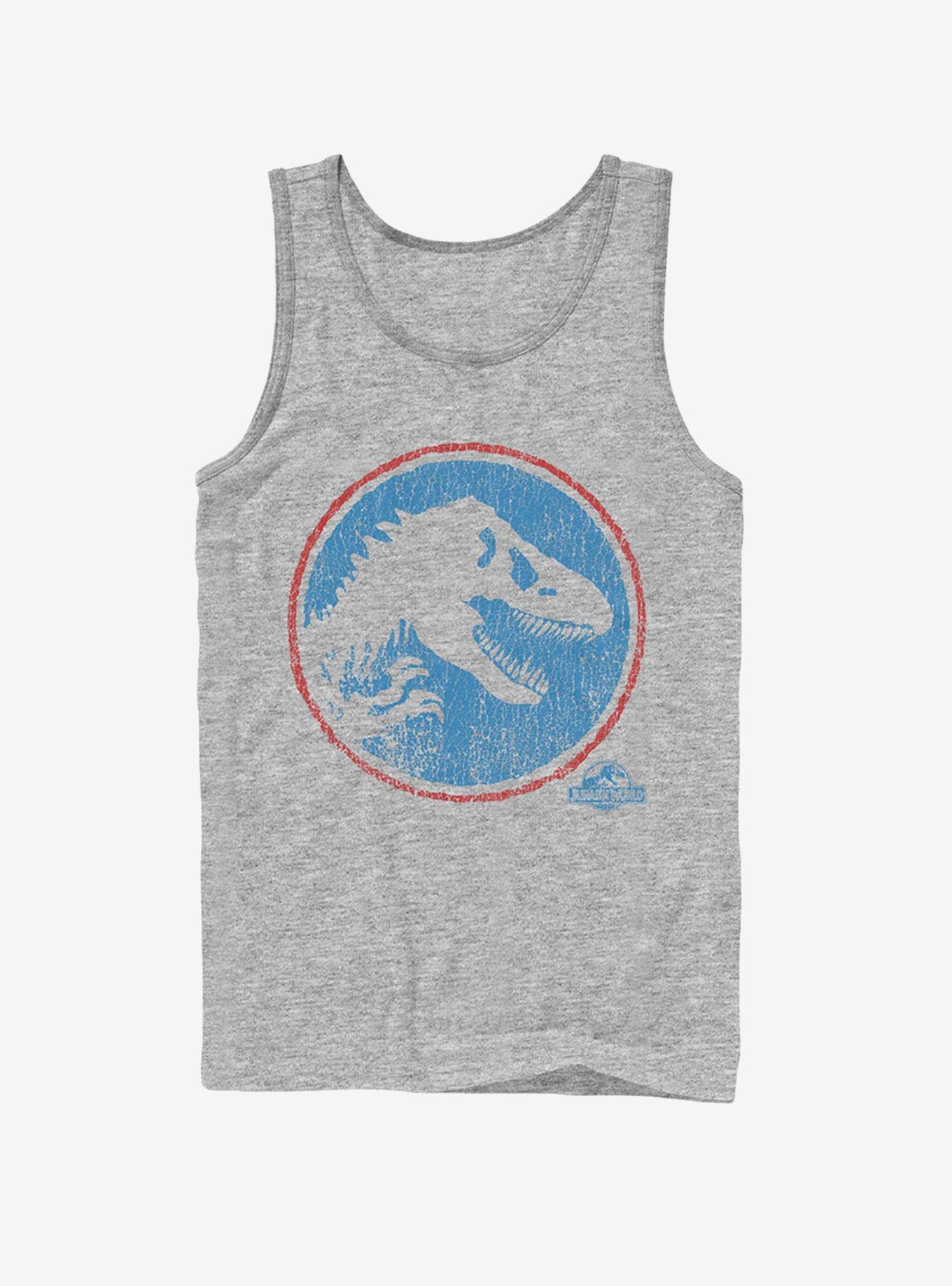 Retro T. Rex Circle Tank