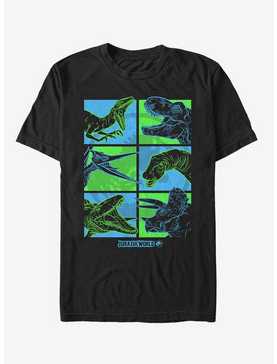 Jurassic World Fallen Kingdom Dino Bingo T-Shirt, , hi-res