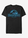 Water Ripple Logo T-Shirt, BLACK, hi-res