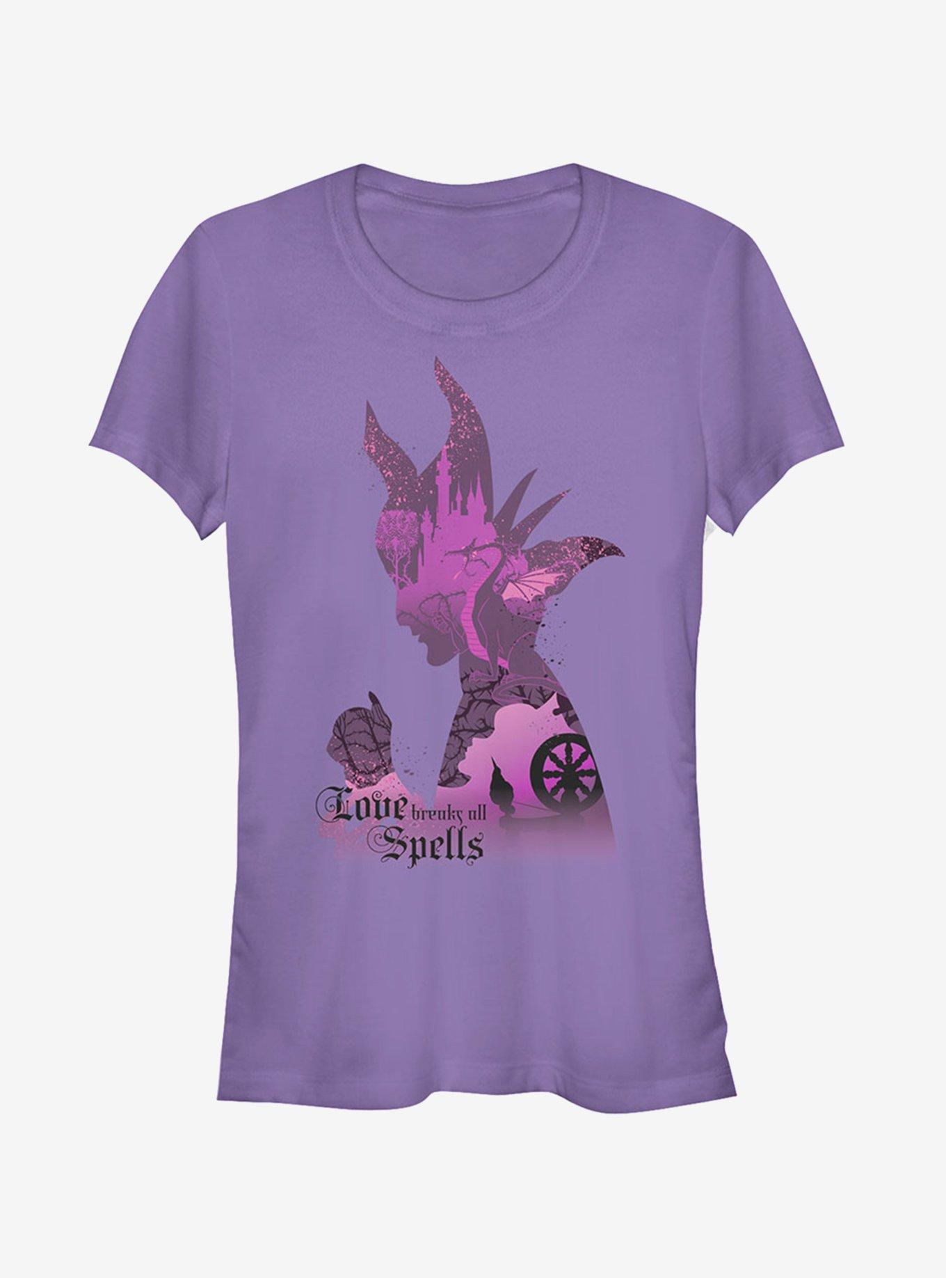 Disney Maleficent Love Breaks Spells Girls T-Shirt