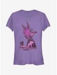 Disney Maleficent Love Breaks Spells Girls T-Shirt, PURPLE, hi-res