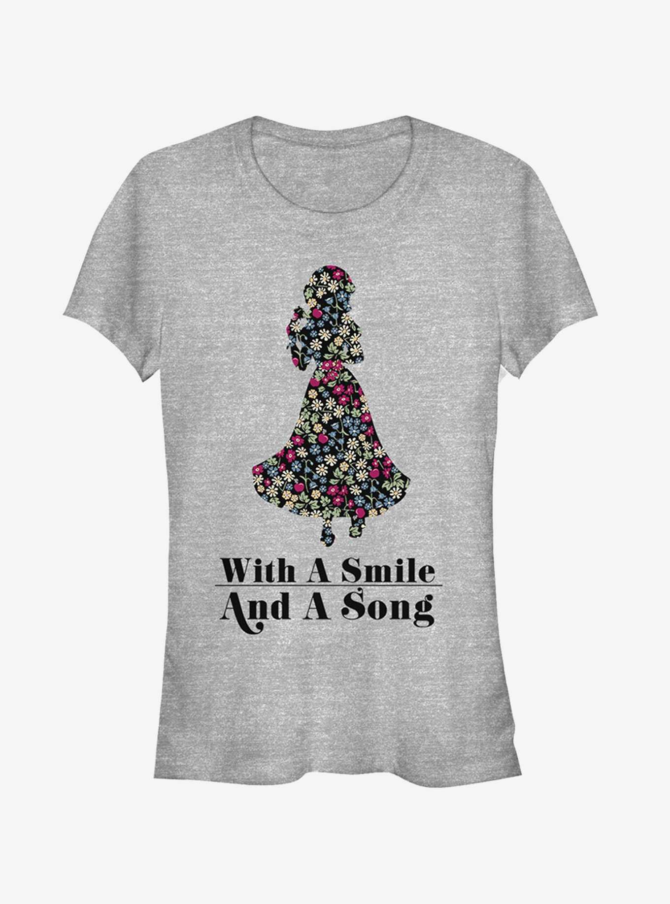 Disney With A Smile Girls T-Shirt, , hi-res