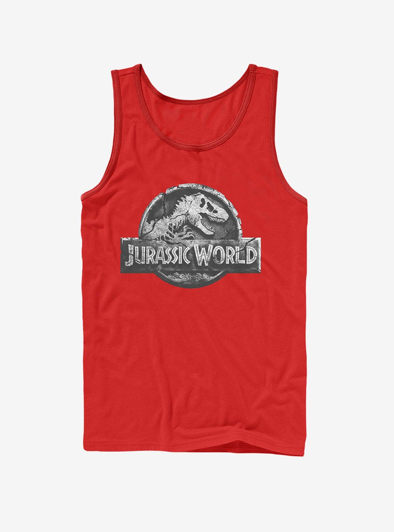 Jurassic World Fallen Kingdom Logo Tank