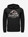 Jurassic Park Dusty Logo Hoodie, BLACK, hi-res