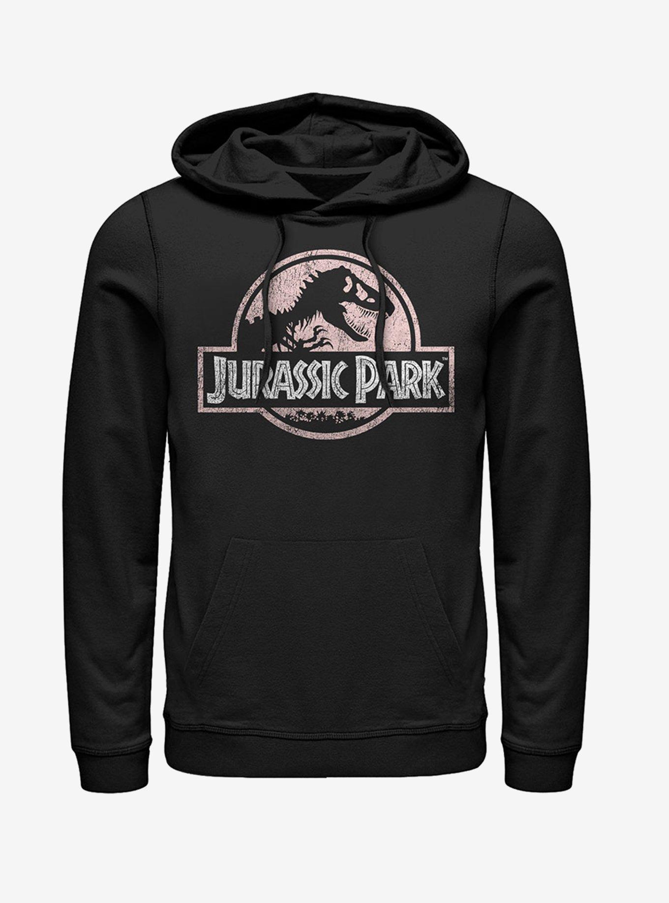 Jurassic Park Dusty Logo Hoodie, , hi-res