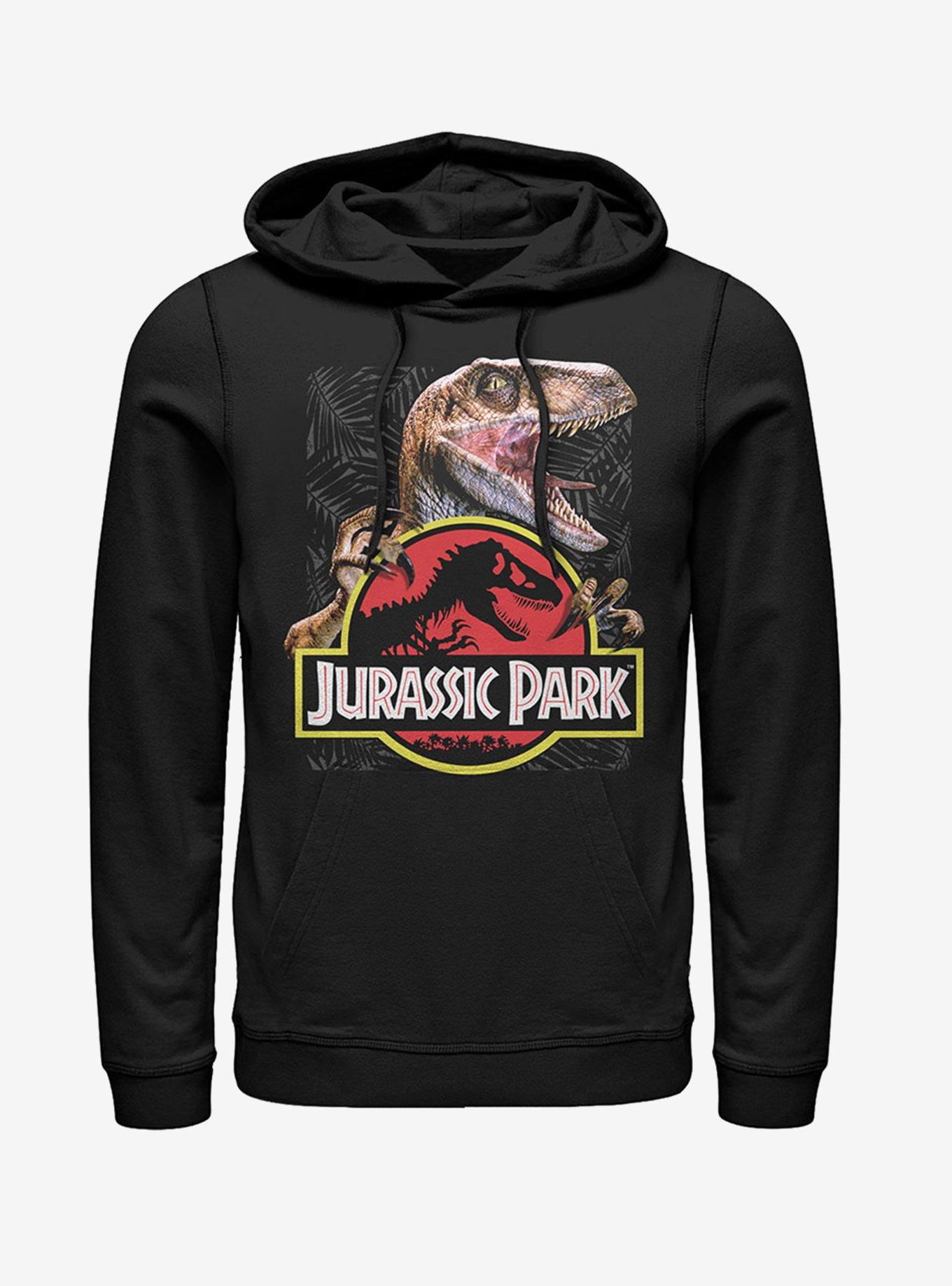 Velociraptor Hooked On Logo Hoodie, BLACK, hi-res