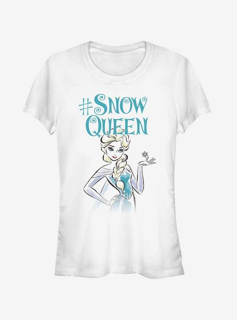 Disney Elsa #Snow Queen Girls T-Shirt - WHITE | Hot Topic