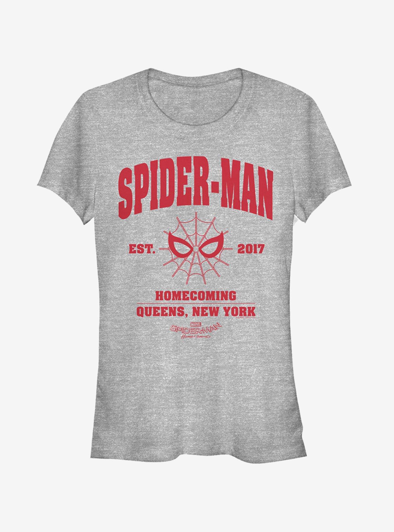 Marvel Spider-Man Homecoming Est. 2017 Girls T-Shirt, ATH HTR, hi-res