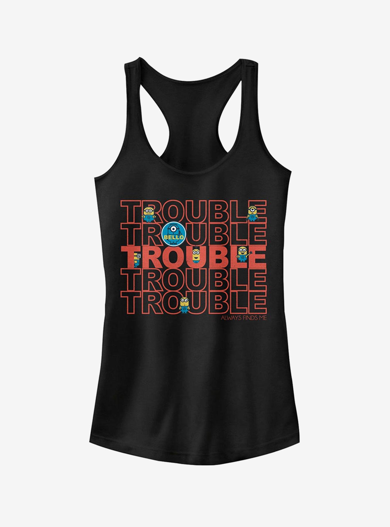 Minion Trouble Girls Tank