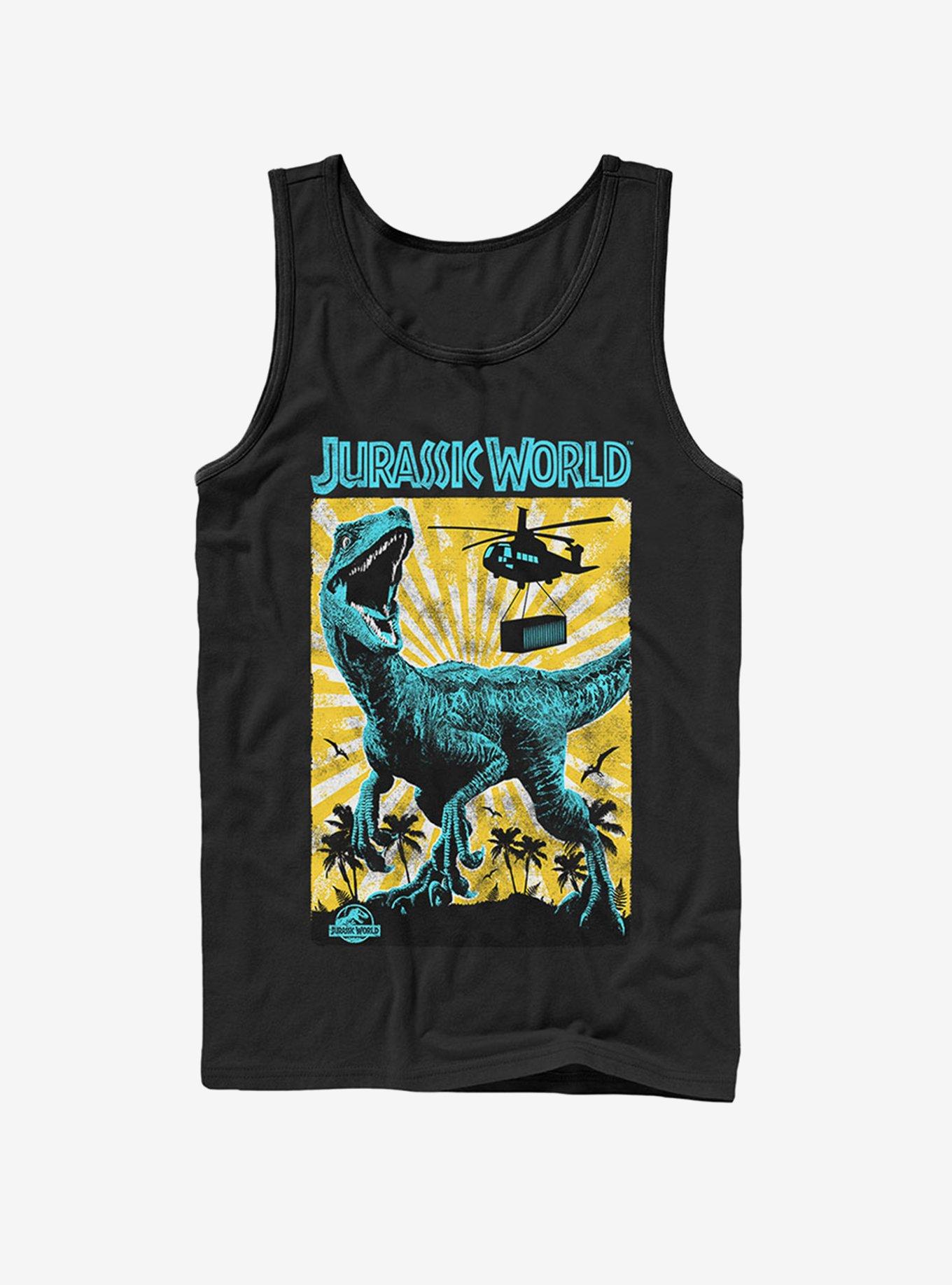Jurassic World Fallen Kingdom Helicopter Capture Tank, BLACK, hi-res