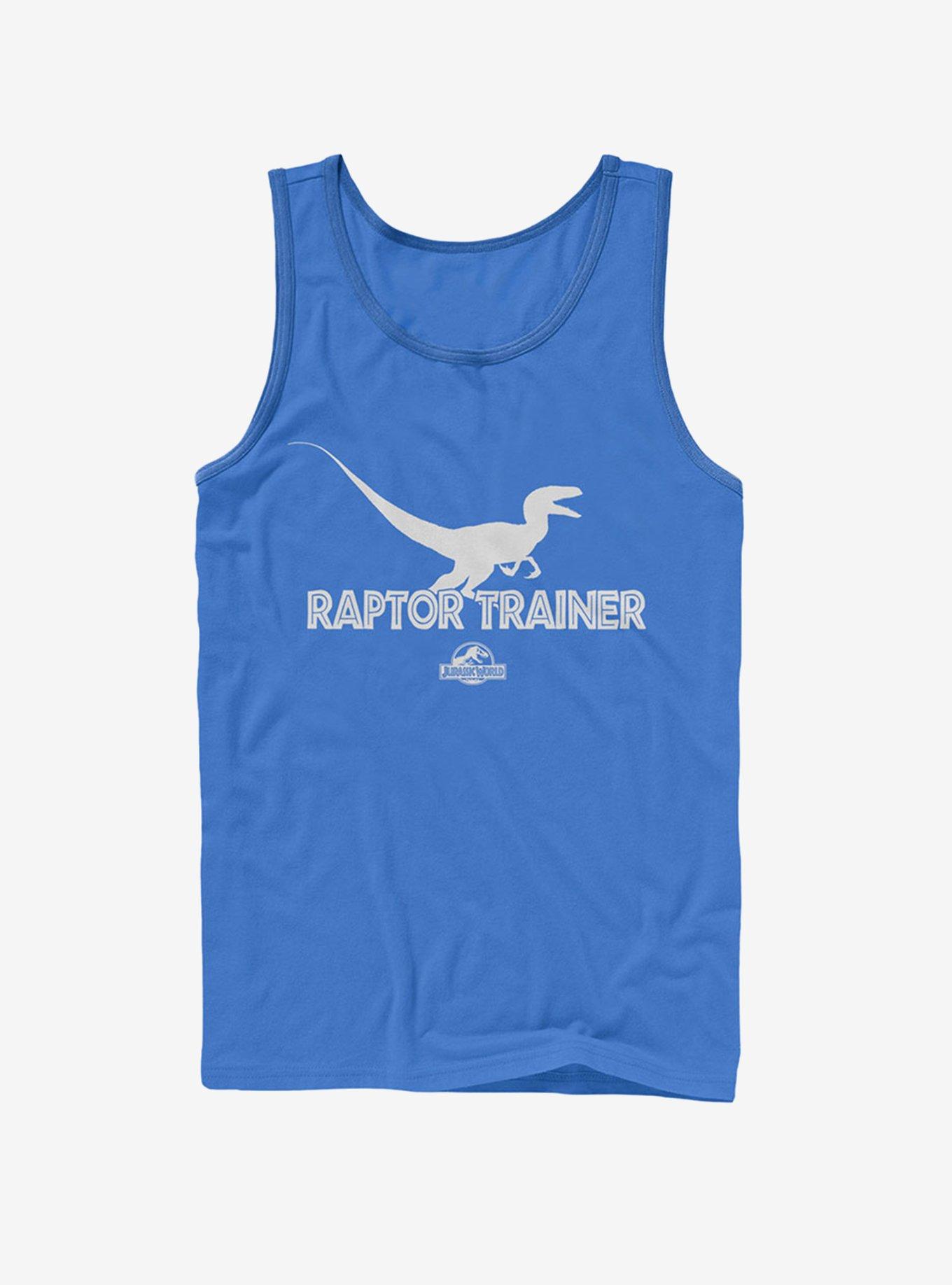 Raptor Trainer Silhouette Tank, ROYAL, hi-res