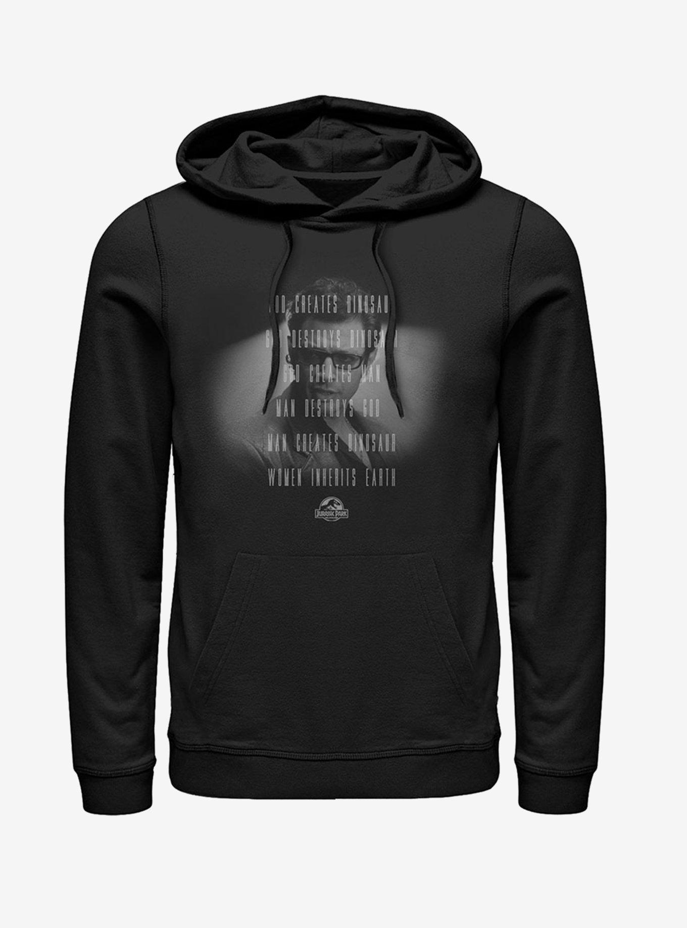 Dr. Malcolm Man Creates Dinosaur Hoodie, , hi-res