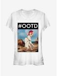 Disney Ariel #OOTD Girls T-Shirt, WHITE, hi-res