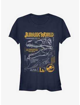 Jurassic World Fallen Kingdom T.Rex Scary Facts Girls T-Shirt, , hi-res