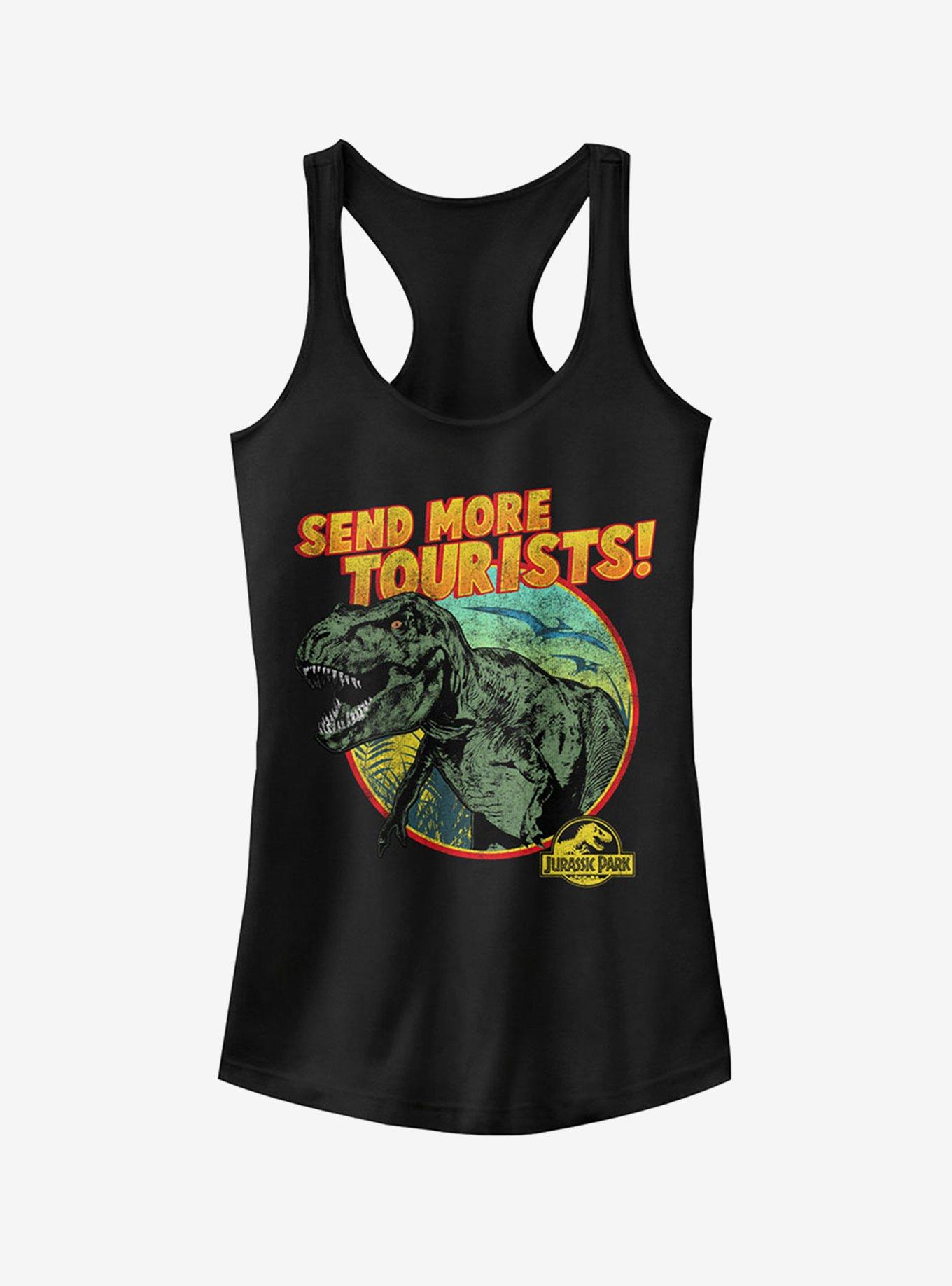 Vintage Send More Tourists Girls Tank, , hi-res