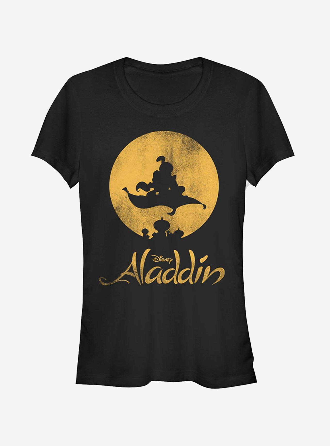 Disney Magic Carpet Ride Silhouette Girls T-Shirt, , hi-res