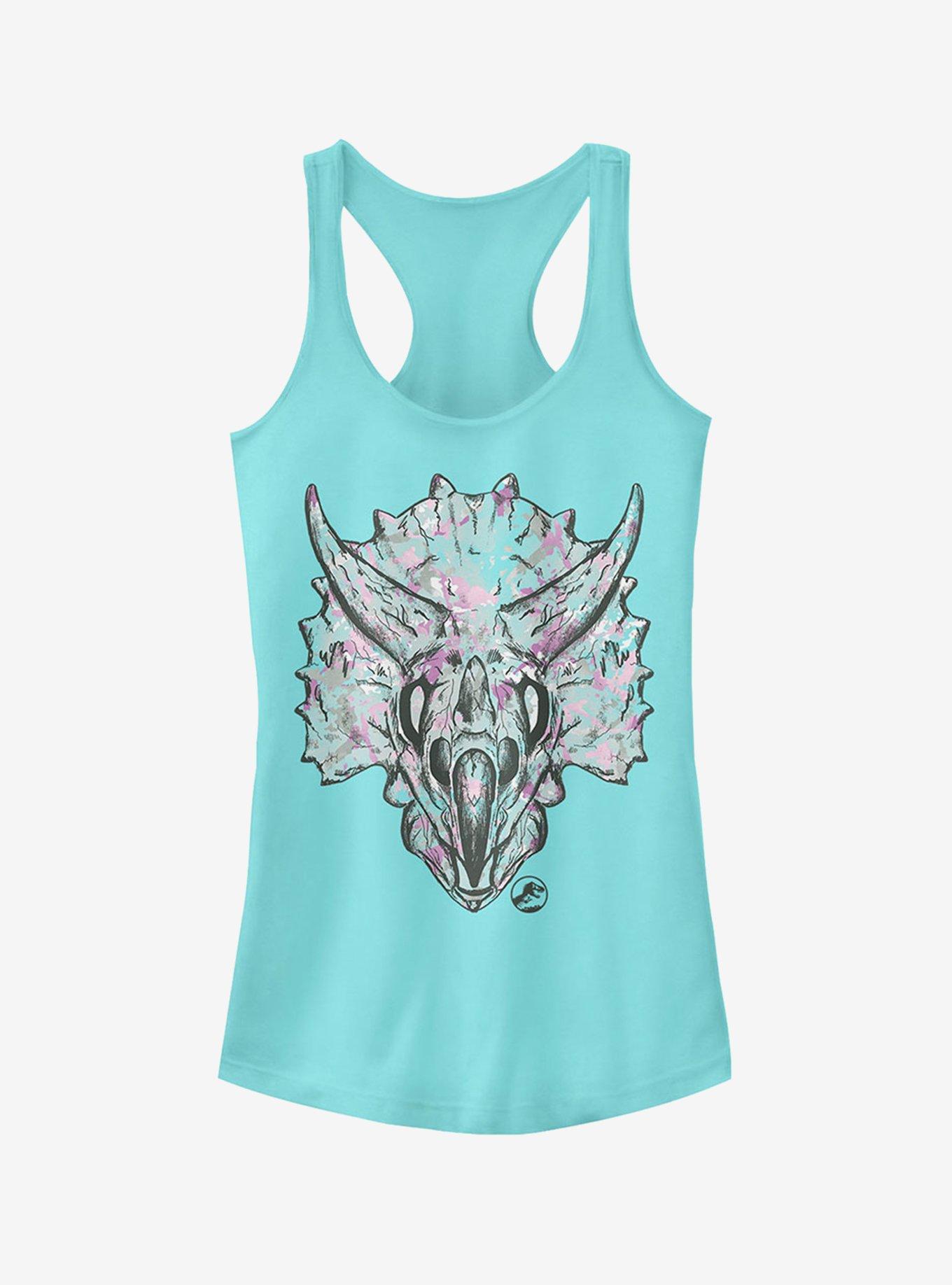 Jurassic World Fallen Kingdom Artistic Triceratops Girls Tank, , hi-res