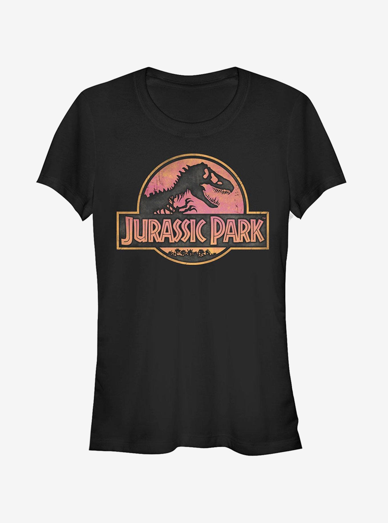 Sunrise Logo Girls T-Shirt, BLACK, hi-res