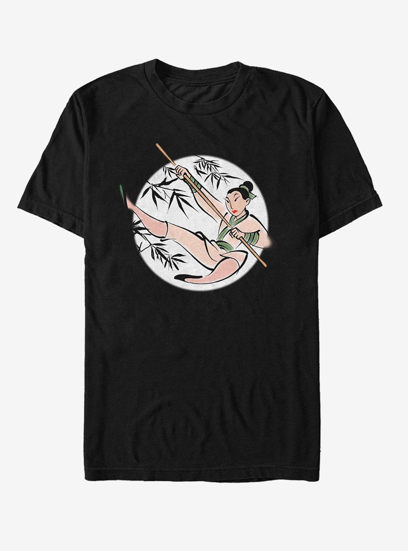 Disney Warrior Painting T-Shirt, BLACK, hi-res