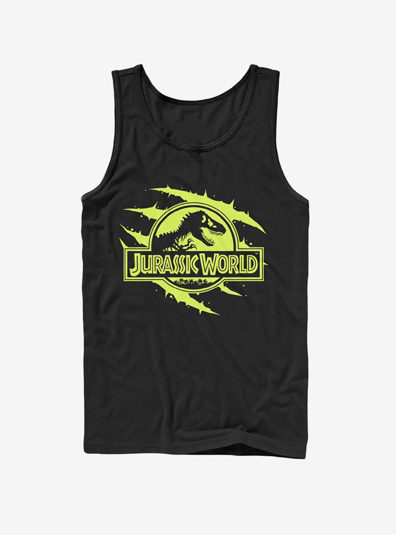 Logo Claw Marks Tank, BLACK, hi-res