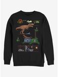 Pixel Video Game Sweatshirt, BLACK, hi-res