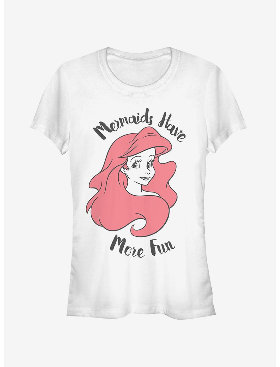 Disney Ariel Mermaids Have Fun Girls T-Shirt, WHITE, hi-res