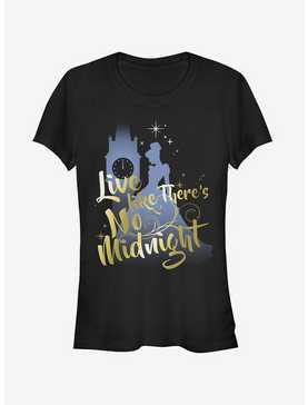Disney Cinderella Classic Live Like There's No Midnight Girls T-Shirt, , hi-res