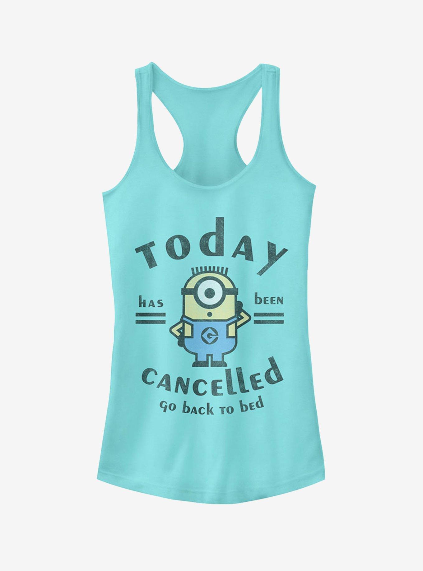 Minion Today Cancelled Girls Tank, CANCUN, hi-res