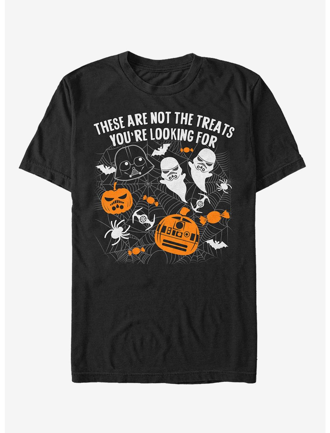 Star Wars Not The Treats You're Looking For T-Shirt, BLACK, hi-res