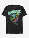 Retro Raptorrific T-Shirt, BLACK, hi-res