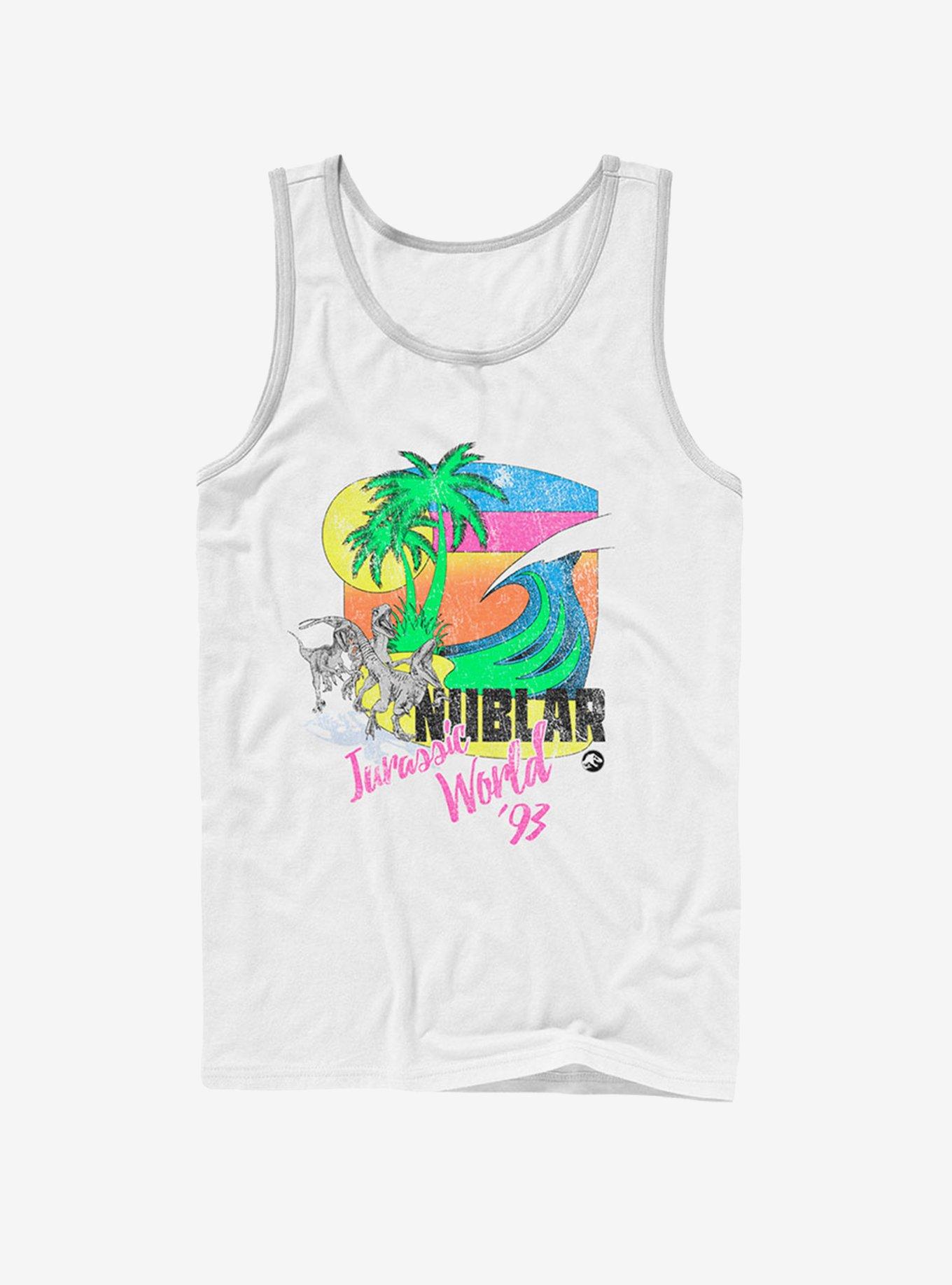 Retro '93 Surf Nublar Tank, WHITE, hi-res