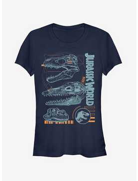 Jurassic World Fallen Kingdom Fossil Skulls Girls T-Shirt, , hi-res