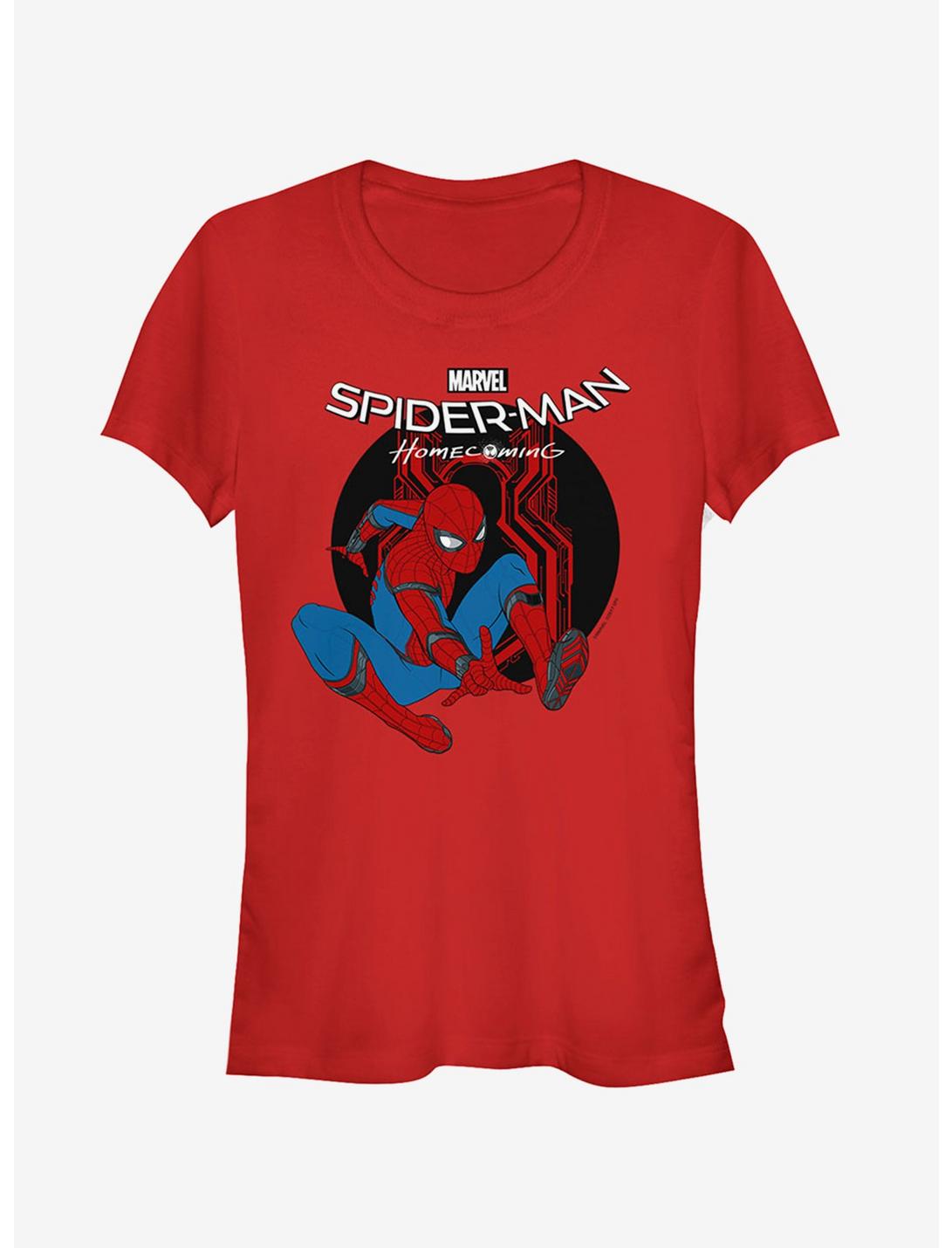 Marvel Spider-Man Homecoming Web Shooter Girls T-Shirt, RED, hi-res