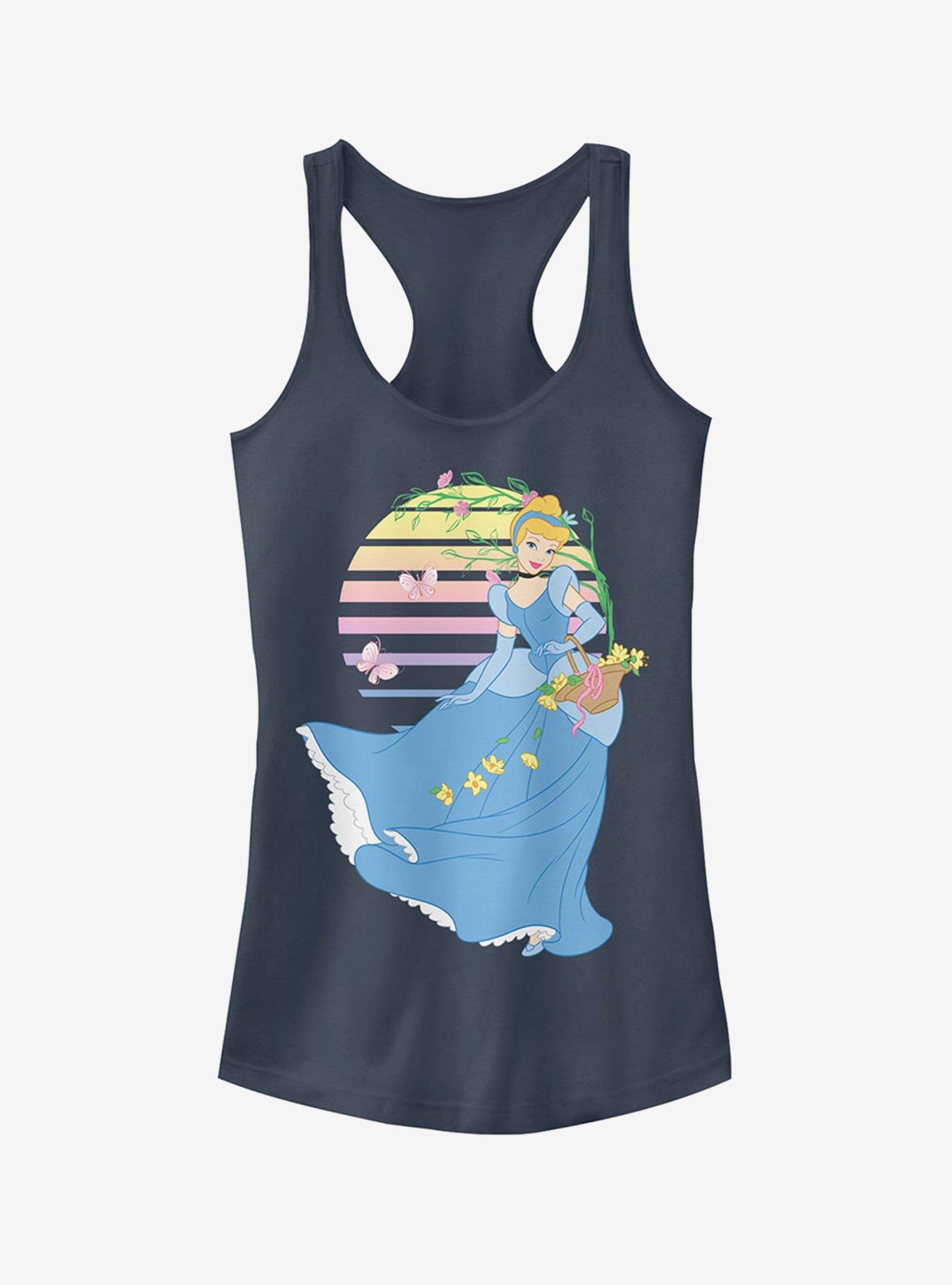 Disney Flower Basket Girls Tank, INDIGO, hi-res