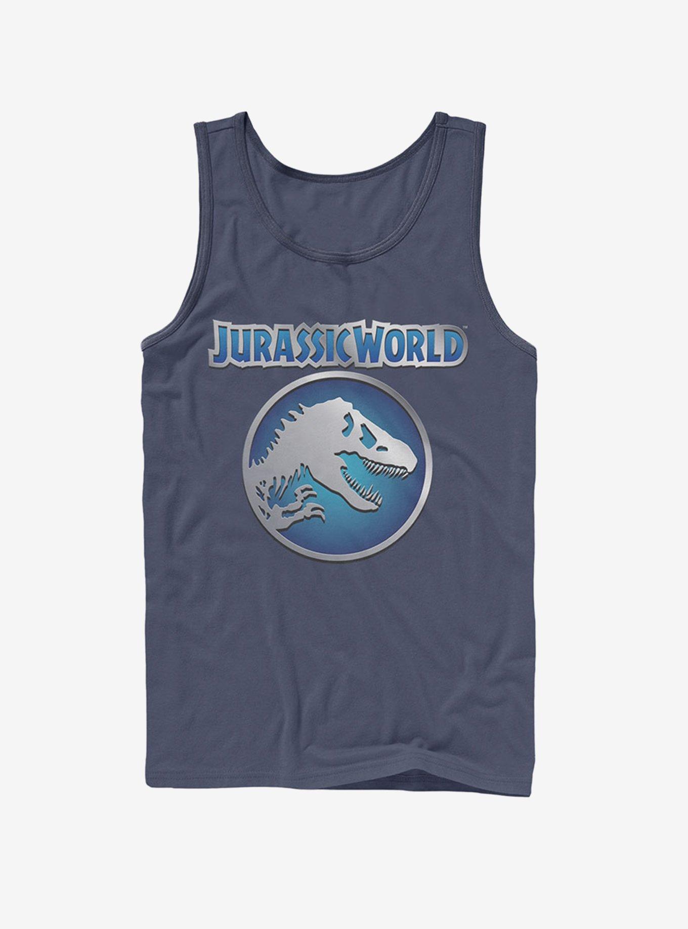 Circle Logo Tank, NAVY, hi-res