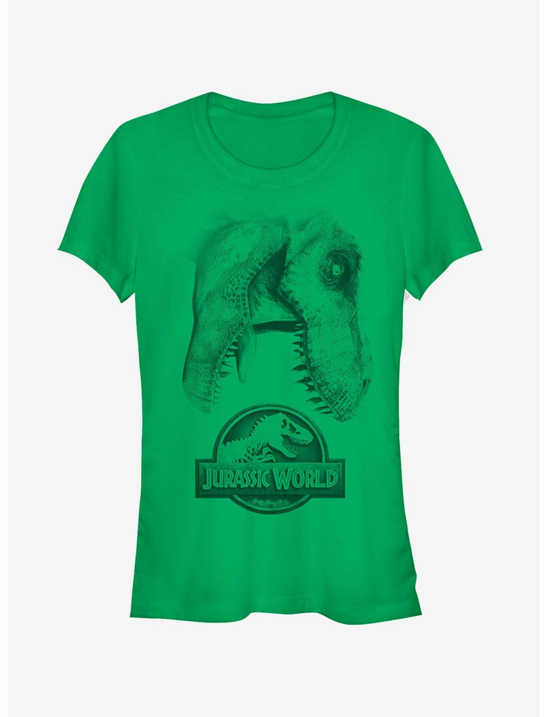 Jurassic World Fallen Kingdom T. Rex Bite Girls T-Shirt, KELLY, hi-res