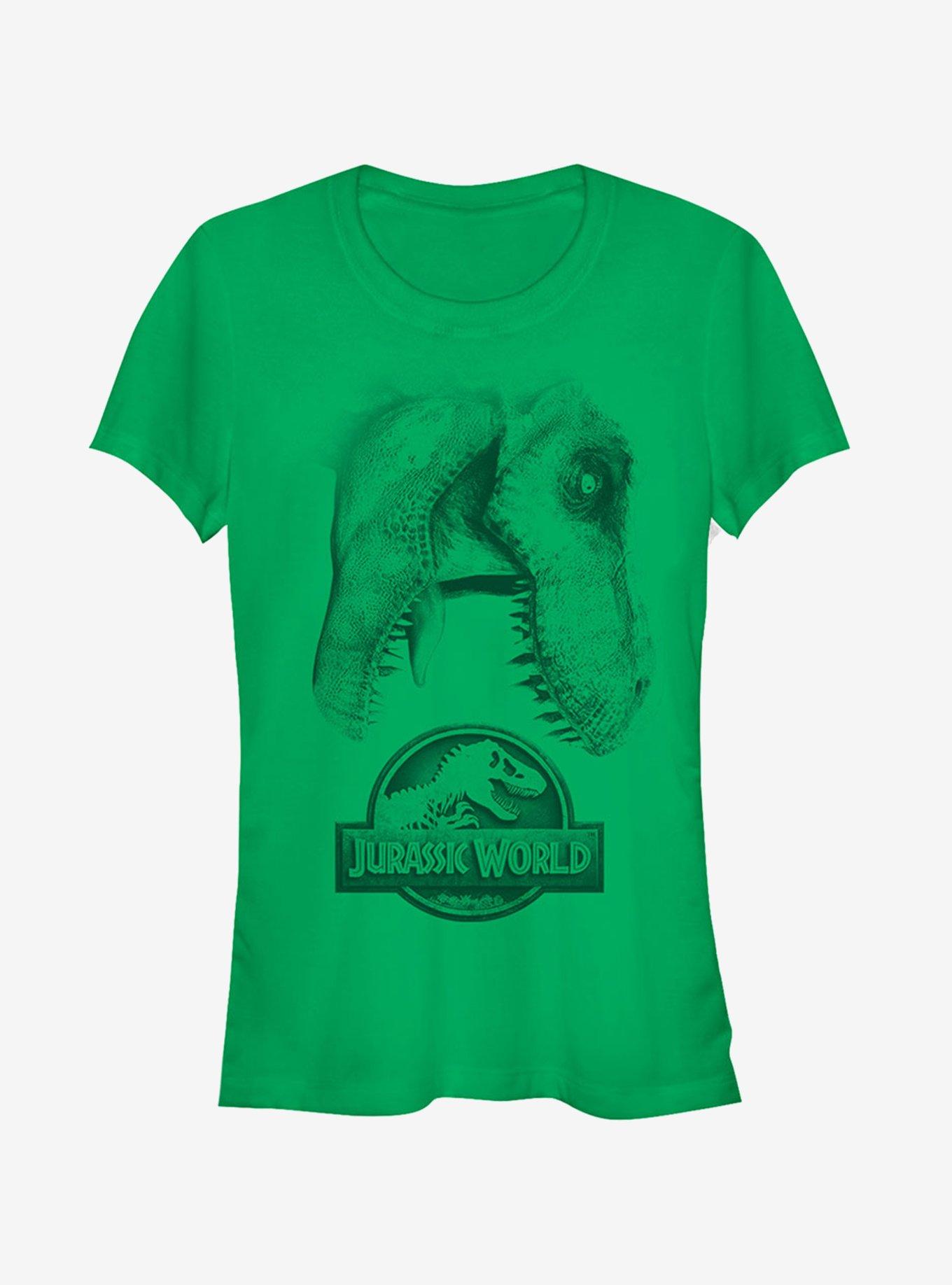 Jurassic World Fallen Kingdom T. Rex Bite Girls T-Shirt, KELLY, hi-res