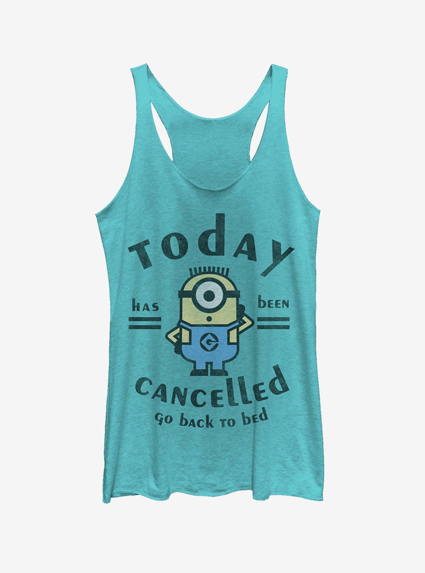 Minion Today Cancelled Girls Tank