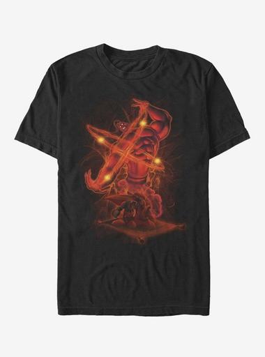 Aladdin Men s Jafar Genie T Shirt Black