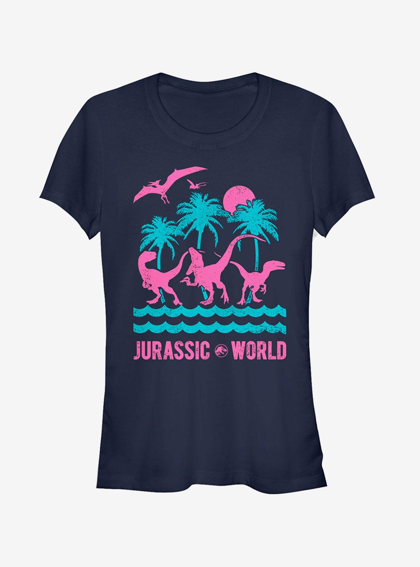 Jurassic World Fallen Kingdom Tropical Dinosaurs Girls T-Shirt, , hi-res