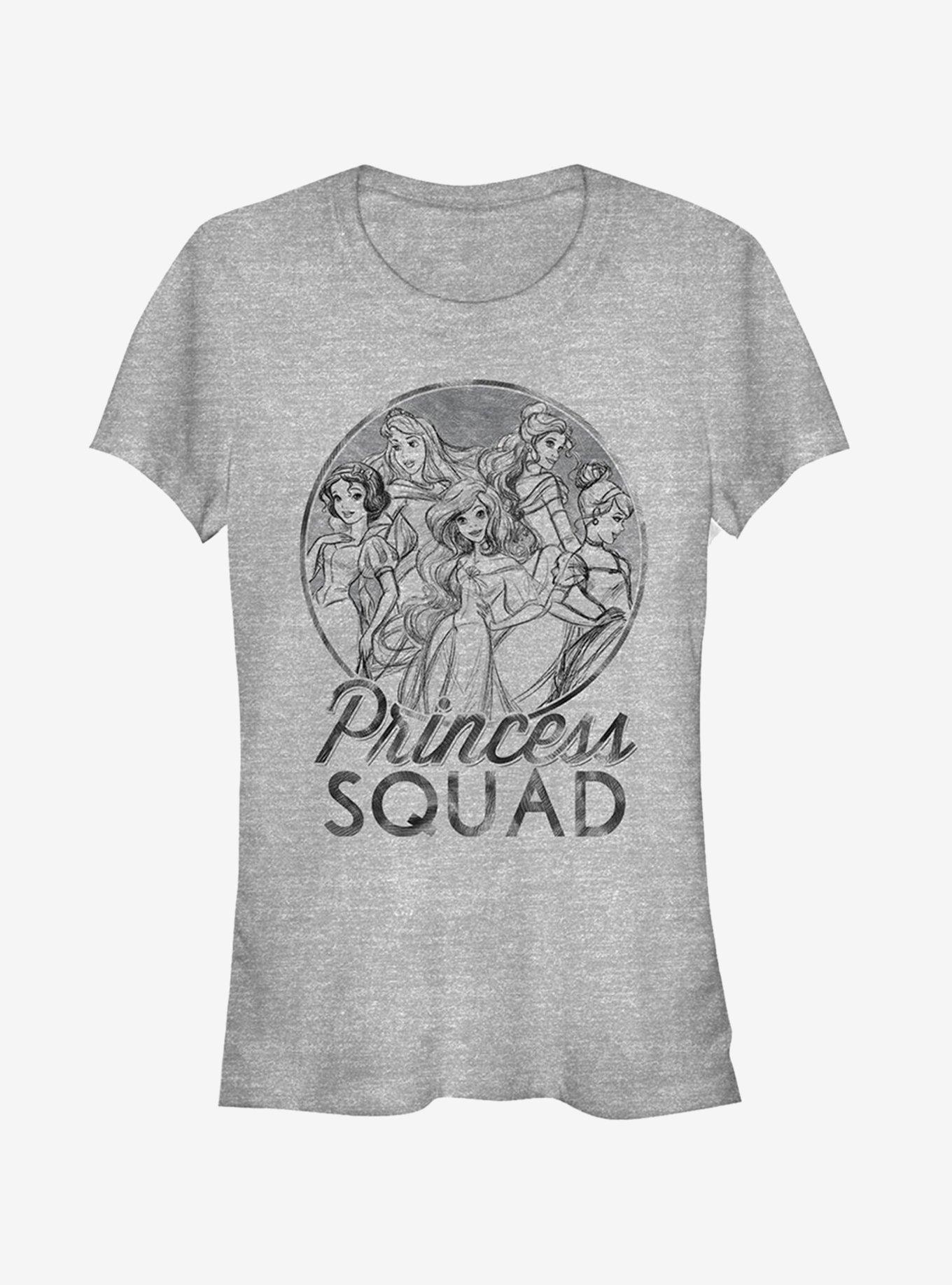 Disney Princess Squad Girls T-Shirt, ATH HTR, hi-res