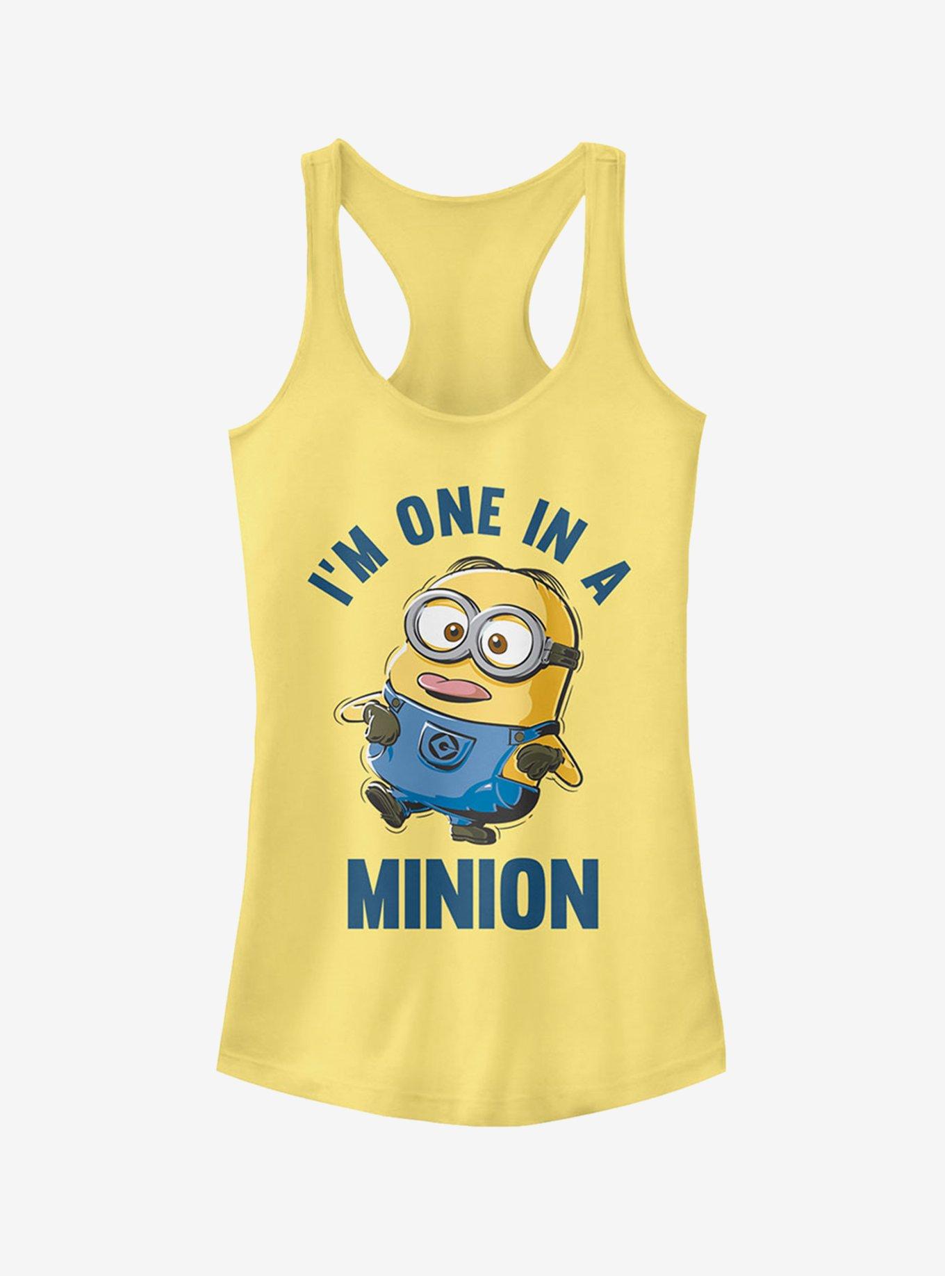 I'm One in Minion Girls Tank, BANANA, hi-res