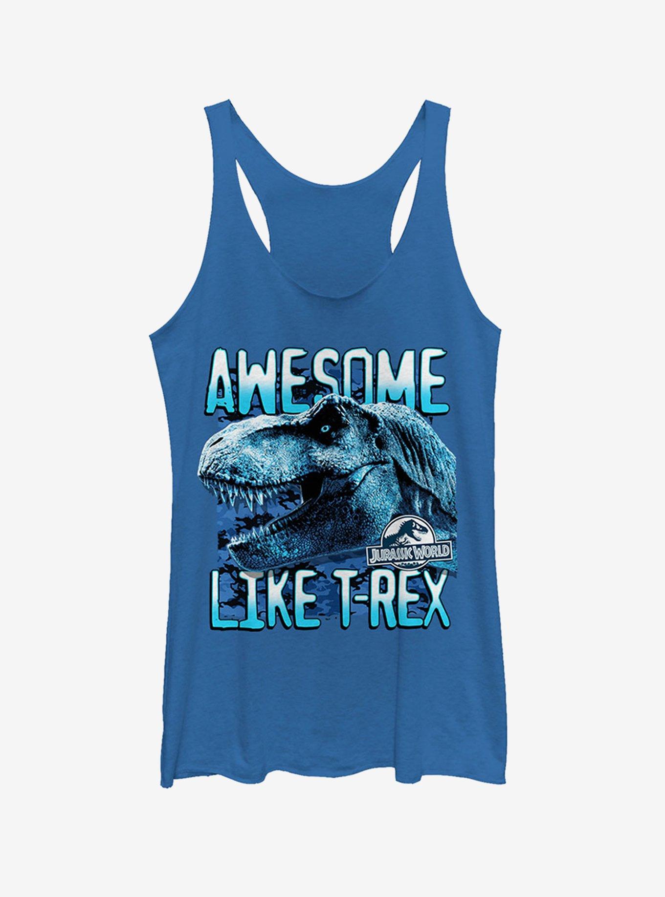 Jurassic World Fallen Kingdom Awesome T.Rex Girls Tank, ROY HTR, hi-res