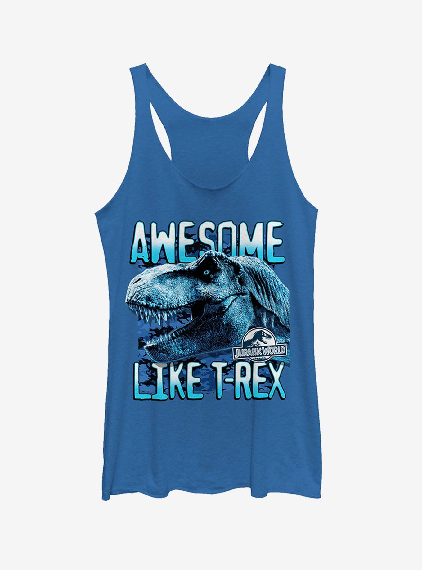 Jurassic World Fallen Kingdom Awesome T.Rex Girls Tank, ROY HTR, hi-res