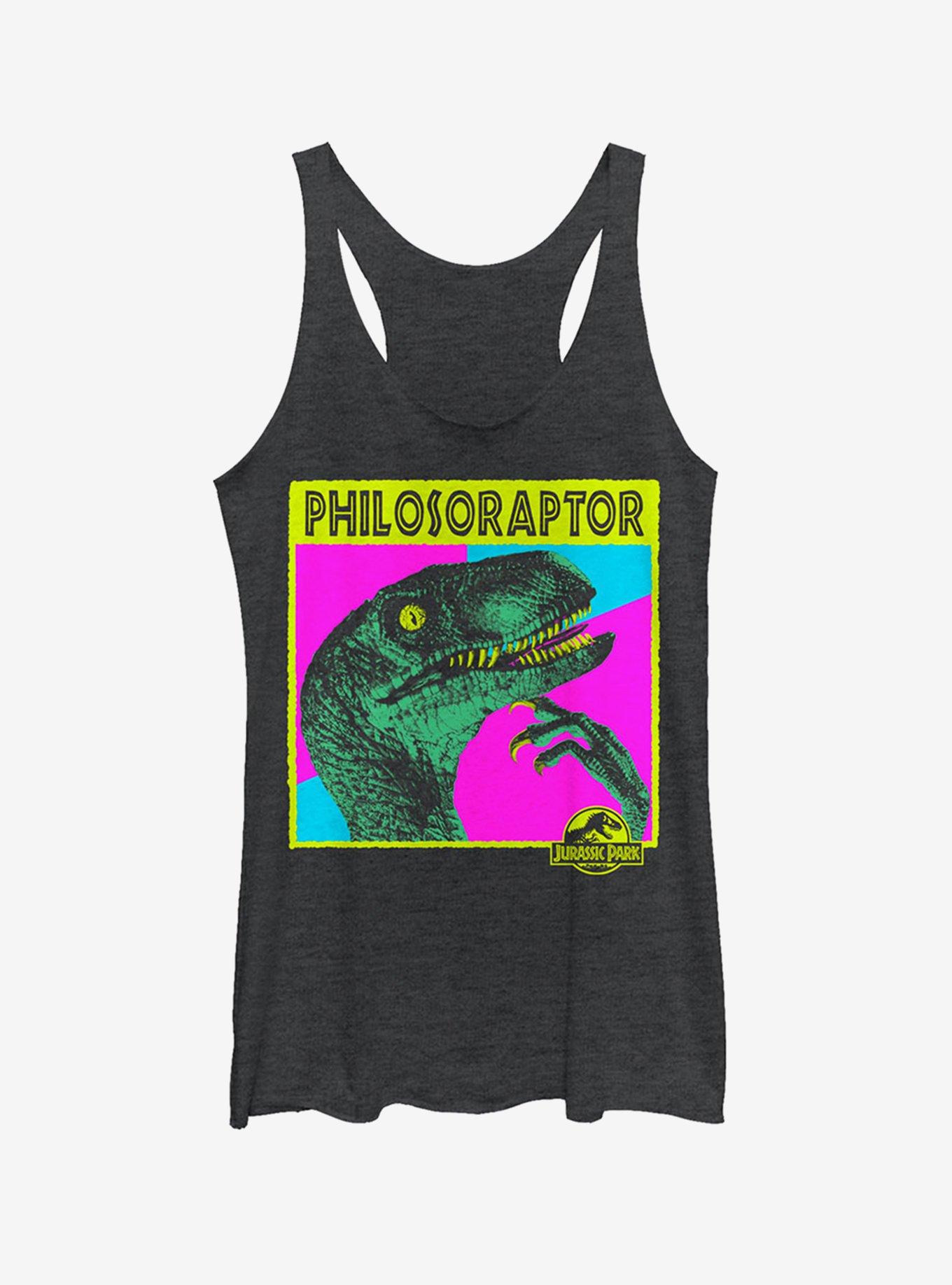 Philosoraptor Girls Tank, , hi-res