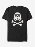 Halloween Stormtrooper Crossbones T-Shirt, BLACK, hi-res