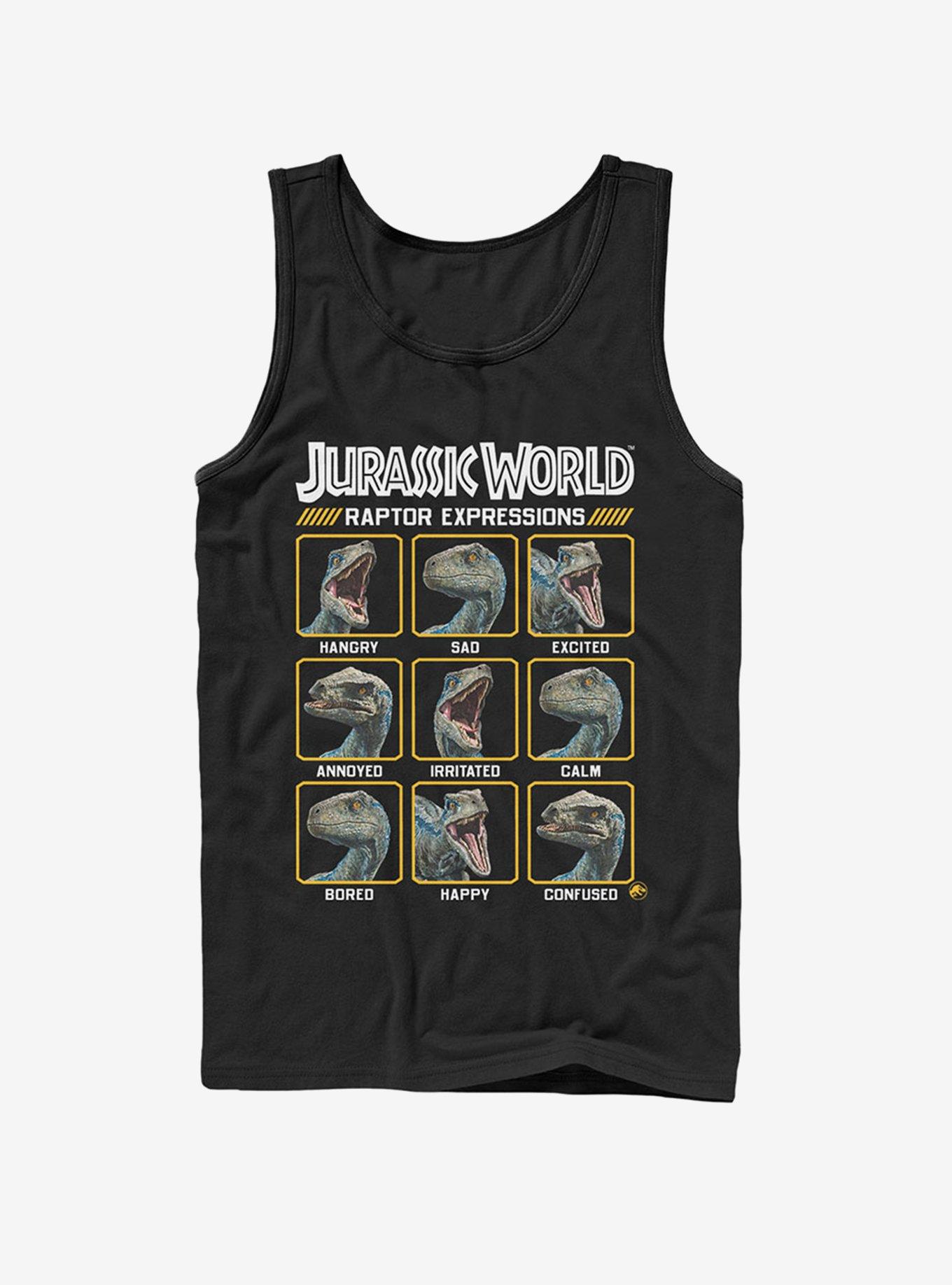 Jurassic World Fallen Kingdom Raptor Expressions Tank, BLACK, hi-res
