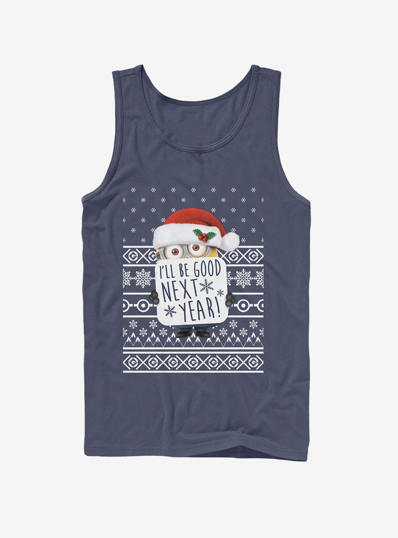 Christmas Good Minion Tank, , hi-res