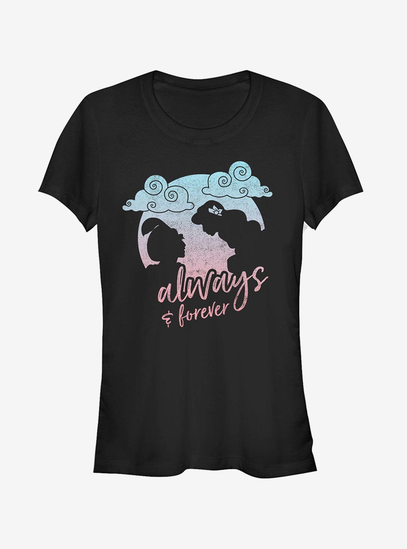 Disney Always and Forever Girls T-Shirt, BLACK, hi-res