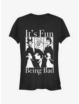 Disney Fun Being Bad Wicked Witches Girls T-Shirt, , hi-res